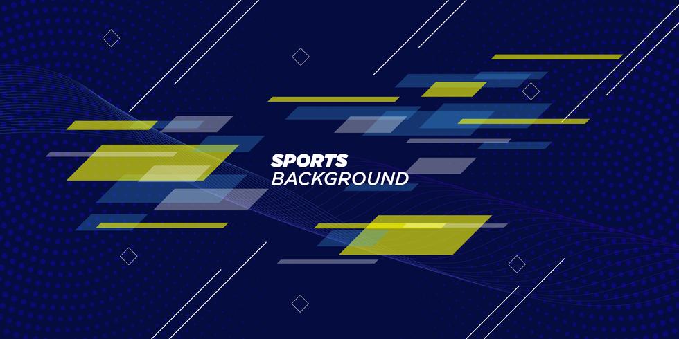 Geometric Sport Background vector