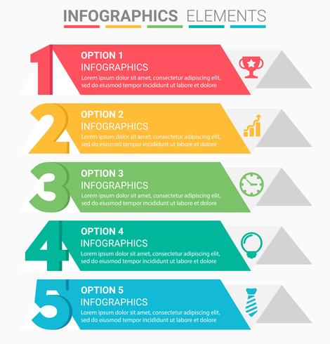 INFOGRAPHICS colorful vector