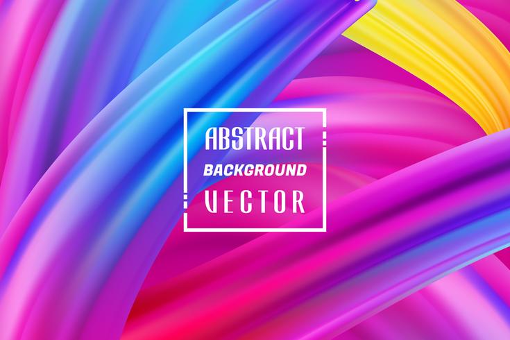 Gradient Fluid Background vector