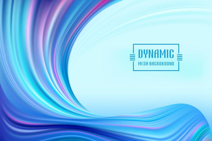 Dynamic Wave Mesh Flow vector