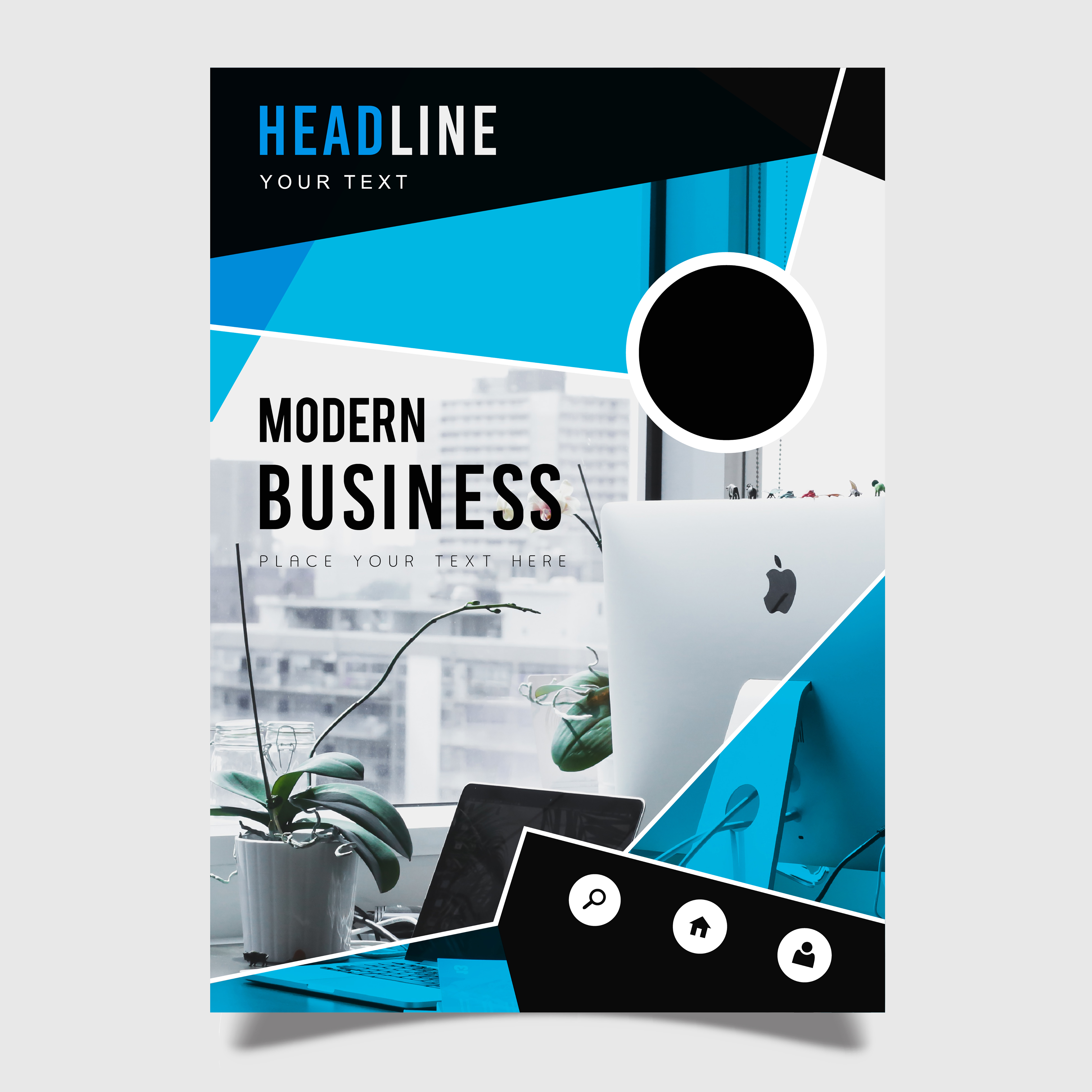 Modern Business Brochure Template Design 663244 Vector Art at Vecteezy