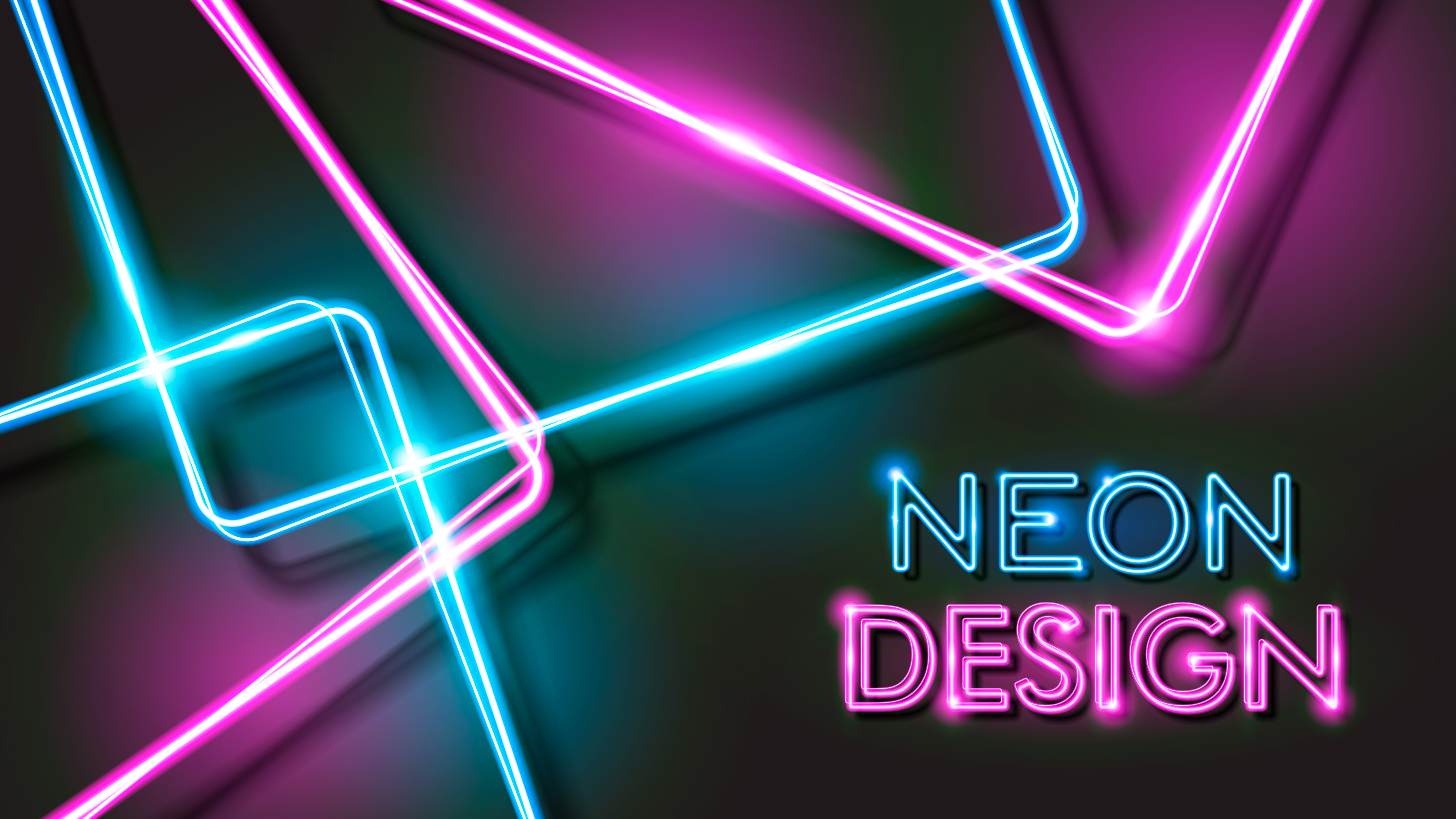 Neon Black Background Design 663303 Vector at Vecteezy