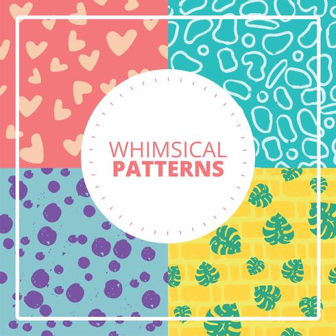 Whimsical Patterns vector