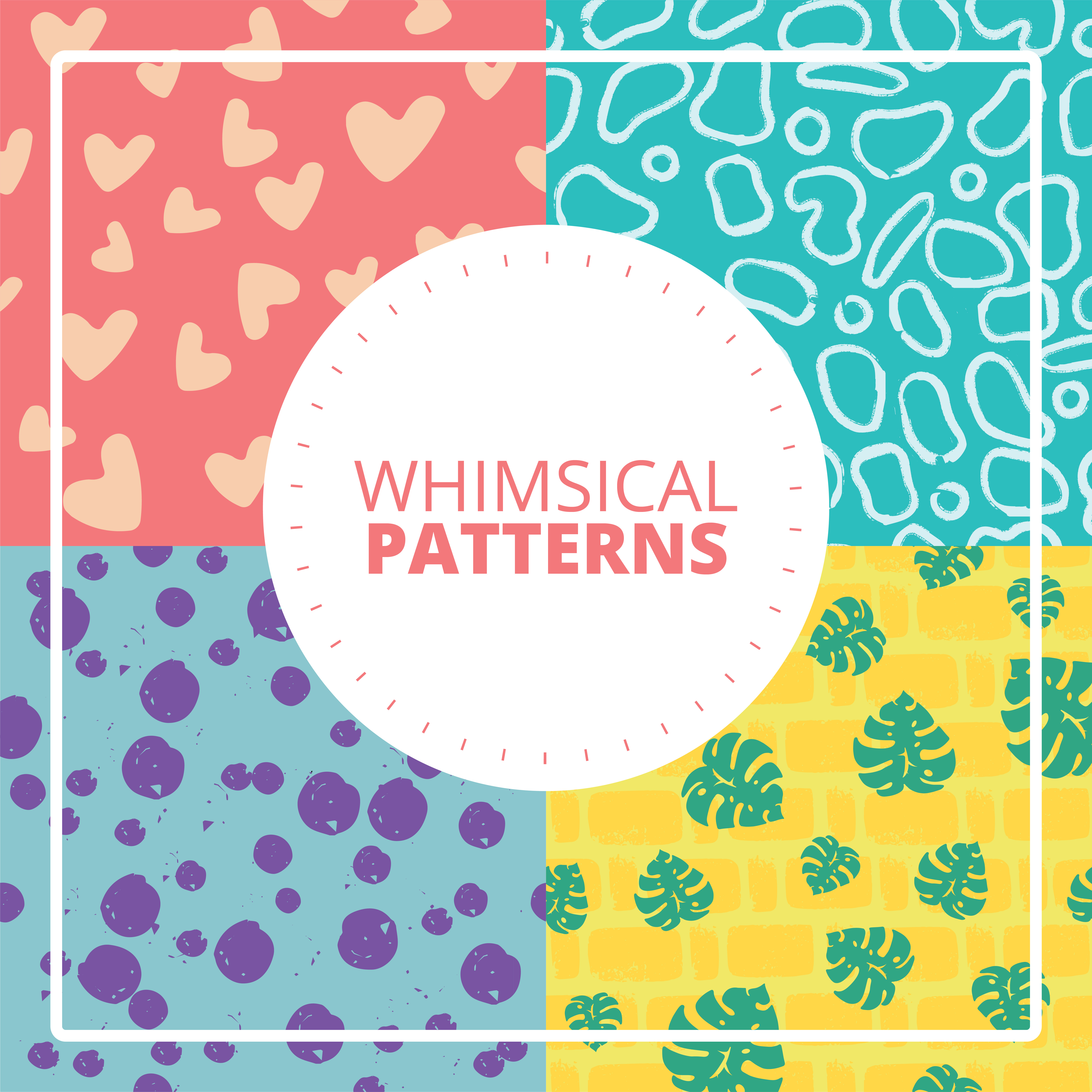 Whimsical Patterns 663441 Vector Art at Vecteezy