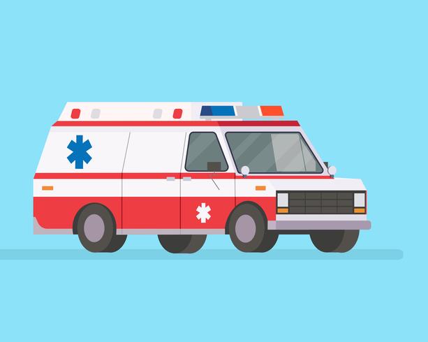 Ambulance vector