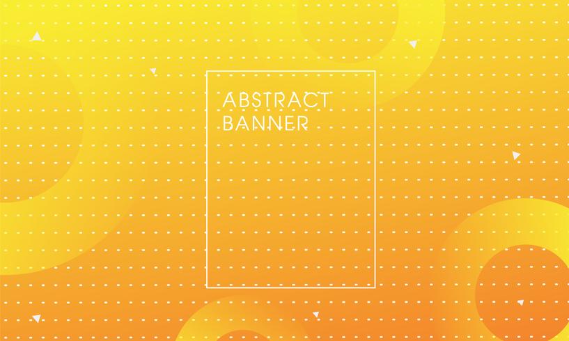 Yellow color background art vector. vector