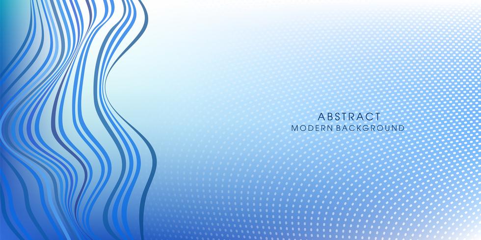 Abstract smooth blue color  vector