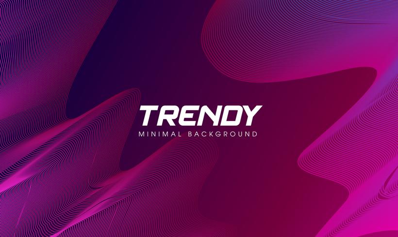 Wavy geometric background vector