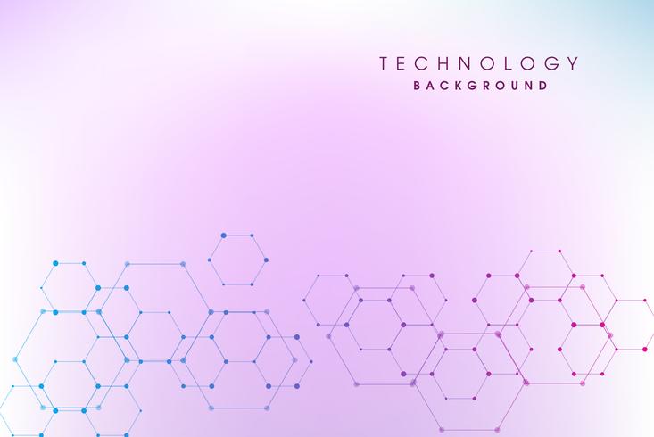 Abstract high tech background vector