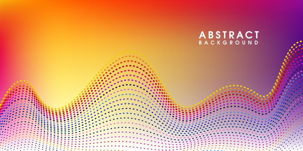 Vector illustration of abstract