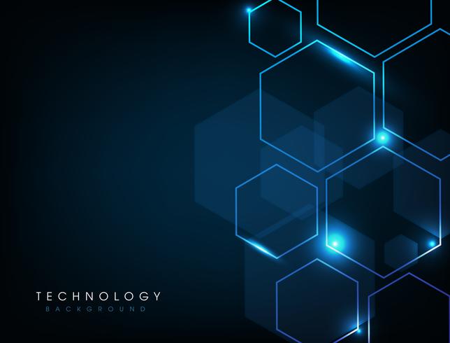 Abstract technology background vector