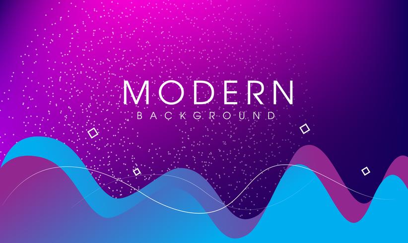 Abstract background with dynamic effect vector