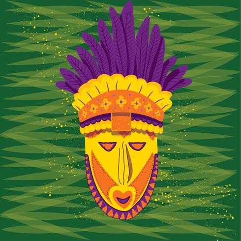 Papua New Guinea mask 664280 Vector Art at Vecteezy