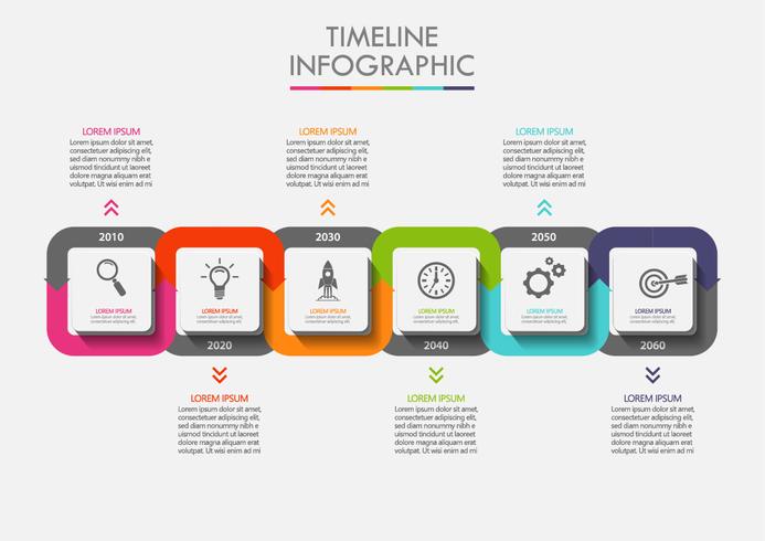 Business data visualization vector