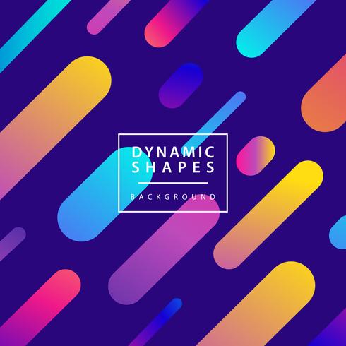 abstract shapes background  vector