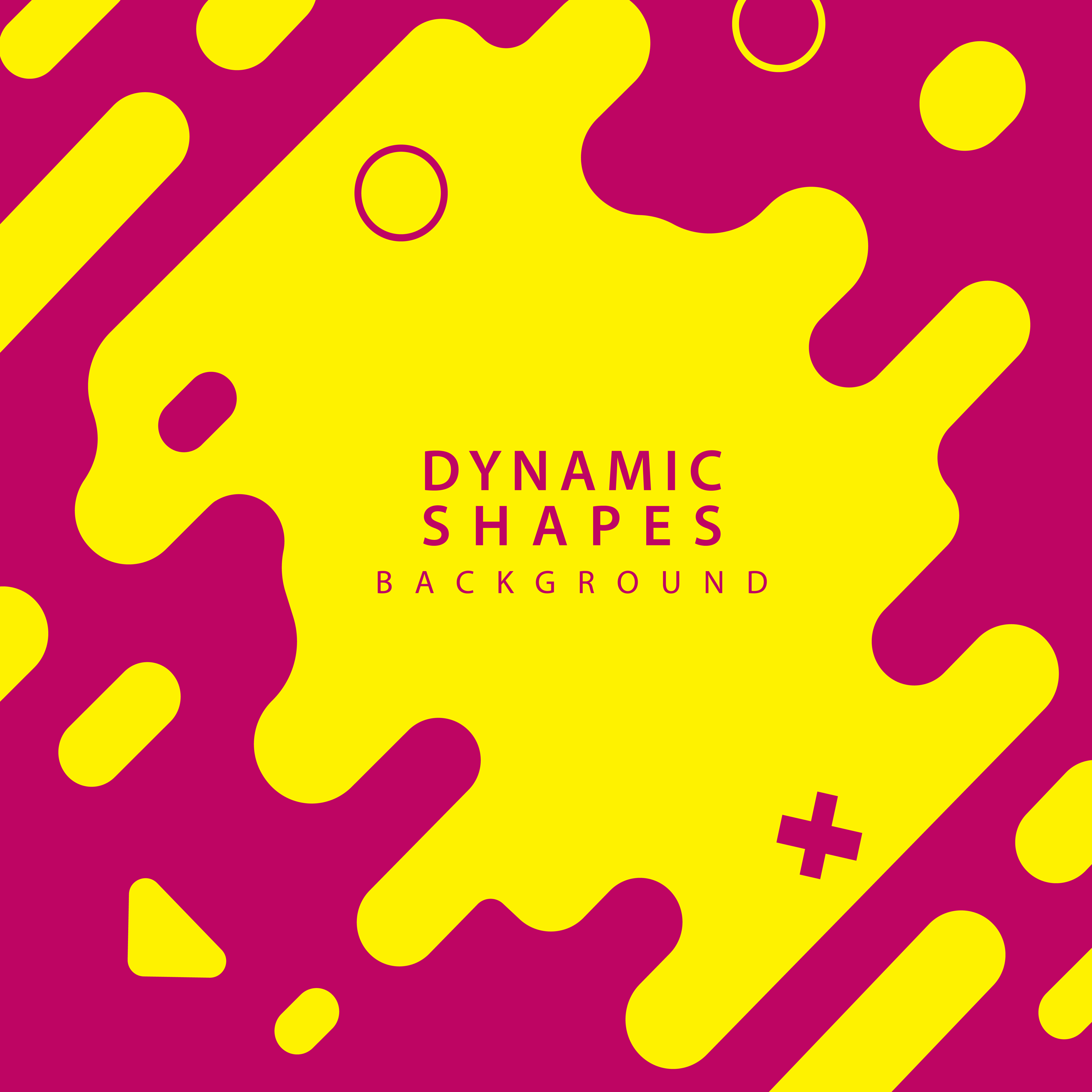 abstract flat dynamic shapes 664542 Vector Art at Vecteezy