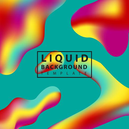 Fluid abstract background vector