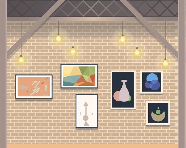 Wall Gallery  vector