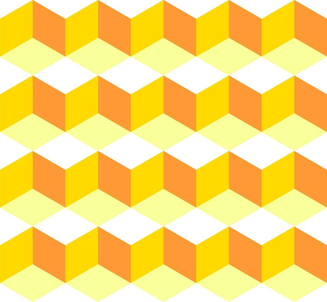 Seamless Pattern Yellow Box Tile Background Illustration Design. Vector EPS 10.