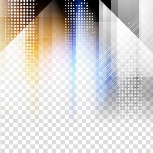 Geometric transparent background vector