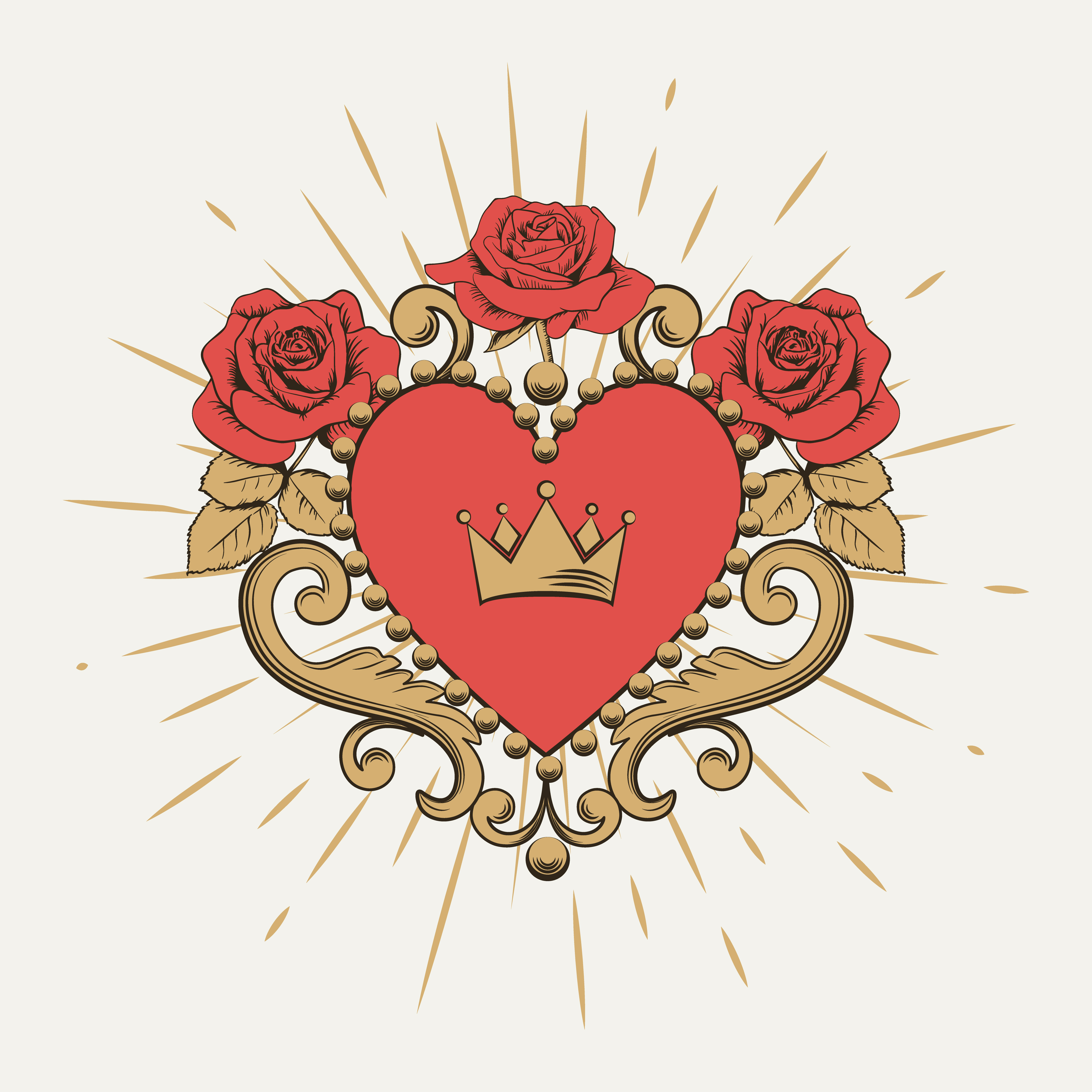 Free Free 337 Crown With Heart Svg Free SVG PNG EPS DXF File