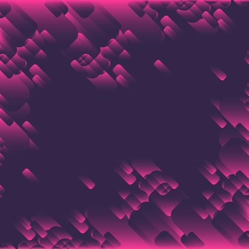 Pink shape background vector