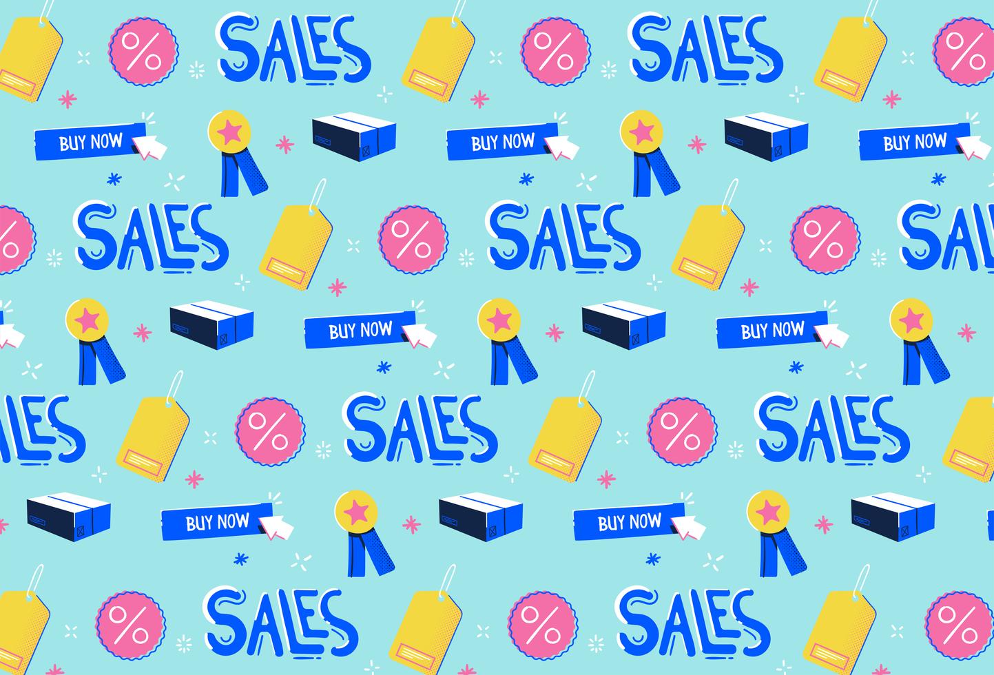 hand drawn sales promotion pattern background 665828 Vector Art at Vecteezy