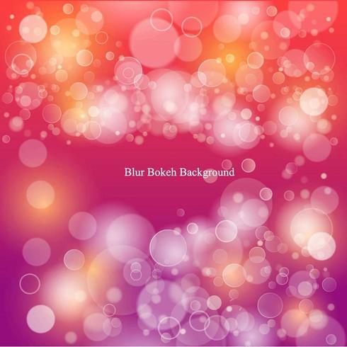 Colorful Gradient Bokeh Background vector