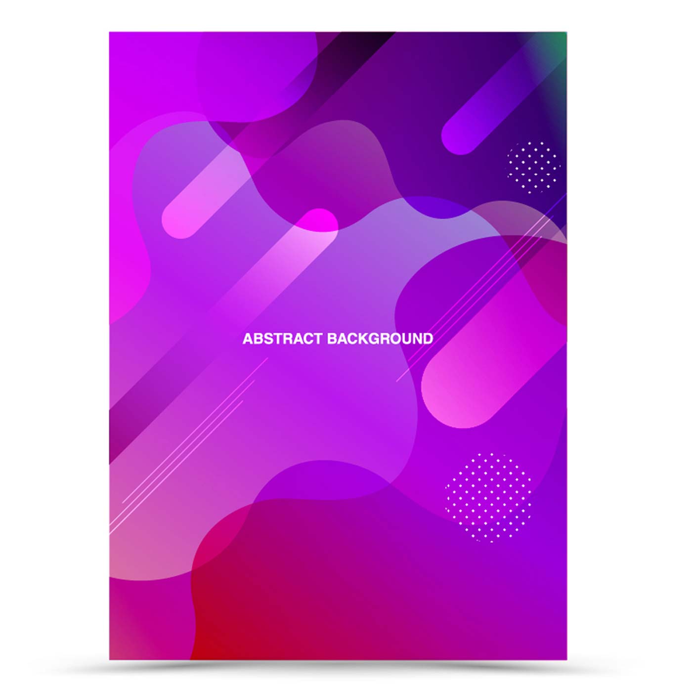 Print Abstract Background Flyer Template 666511 Vector Art ...