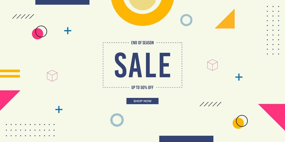 Memphis Sale Background vector