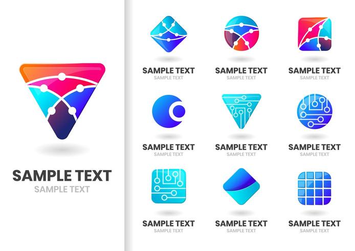 Modern Vector Shapes