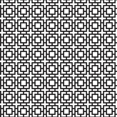 Modern Geometric Seamless Pattern with squares vector