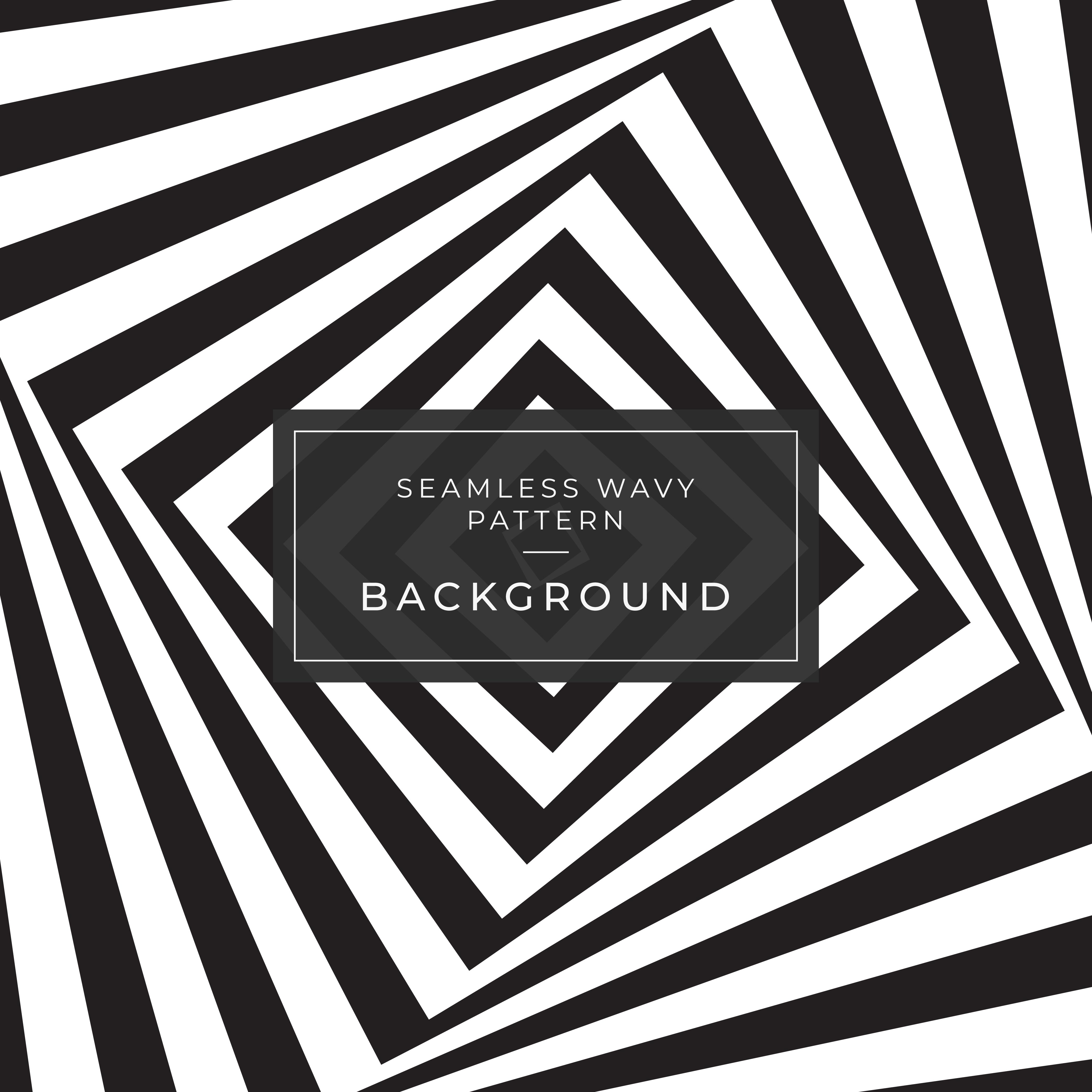 Optical illusion Geometric Black and White Line pattern 666679 Vector