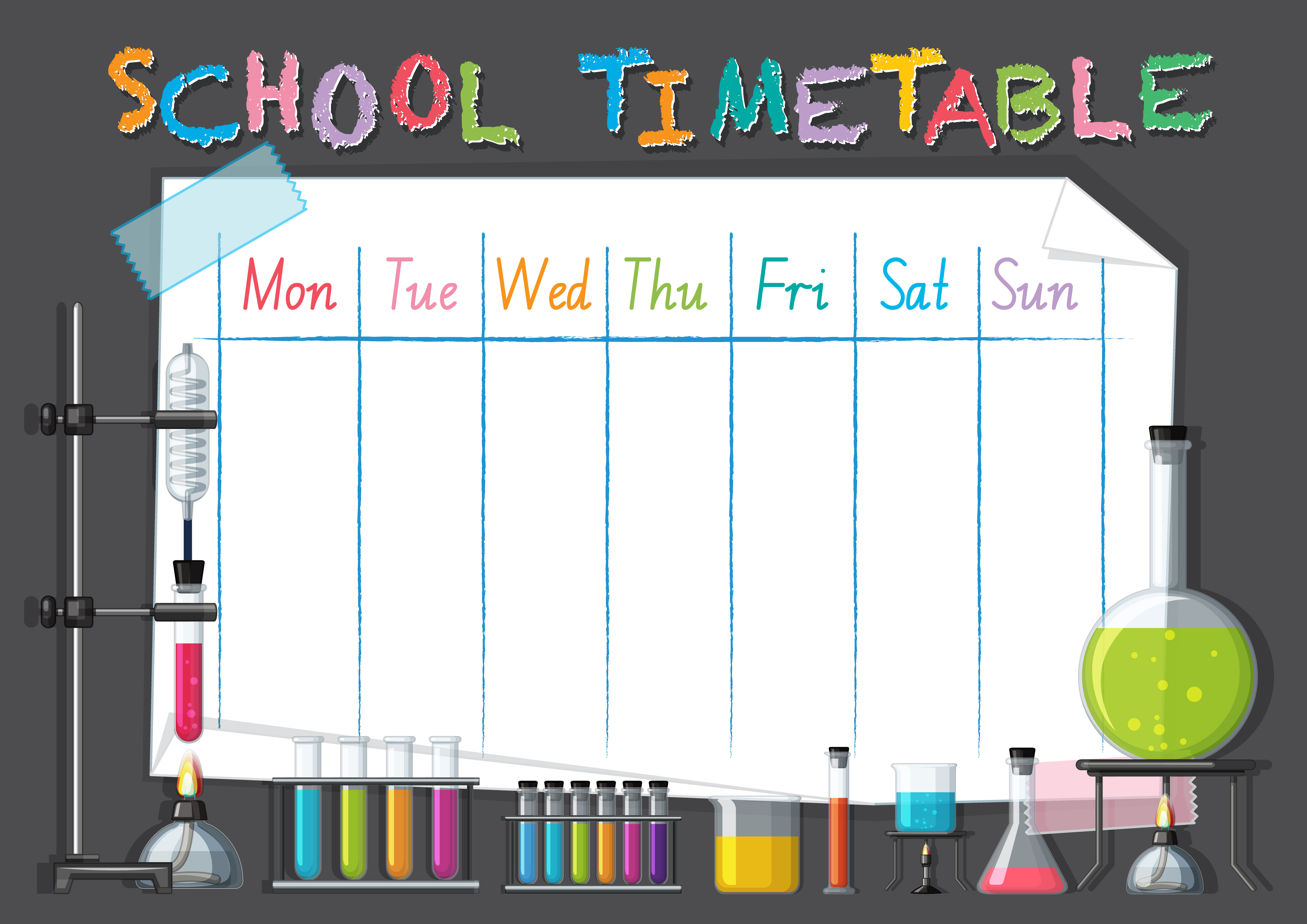 Time Table Template from static.vecteezy.com