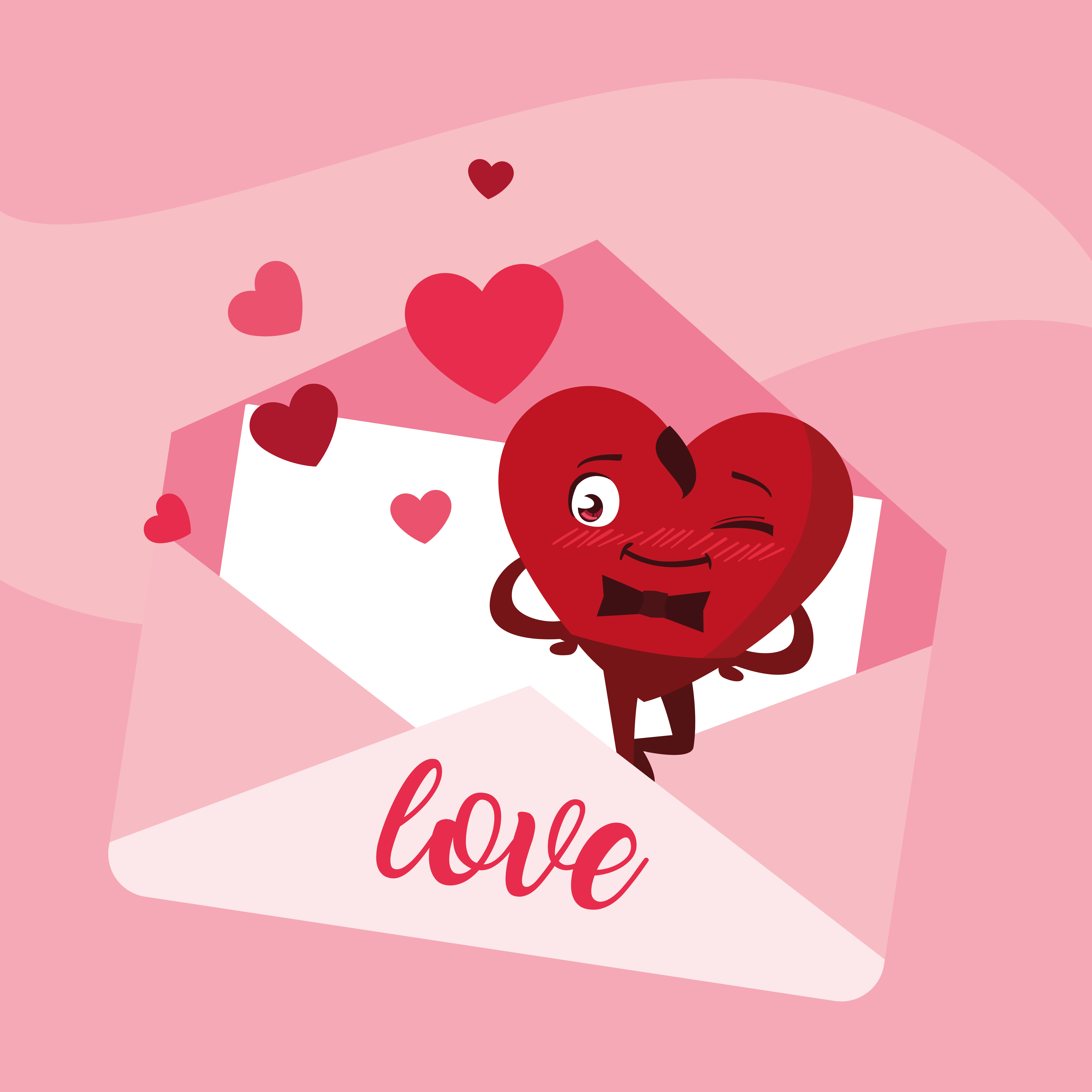 Download Love Note in Envelope - Download Free Vectors, Clipart ...