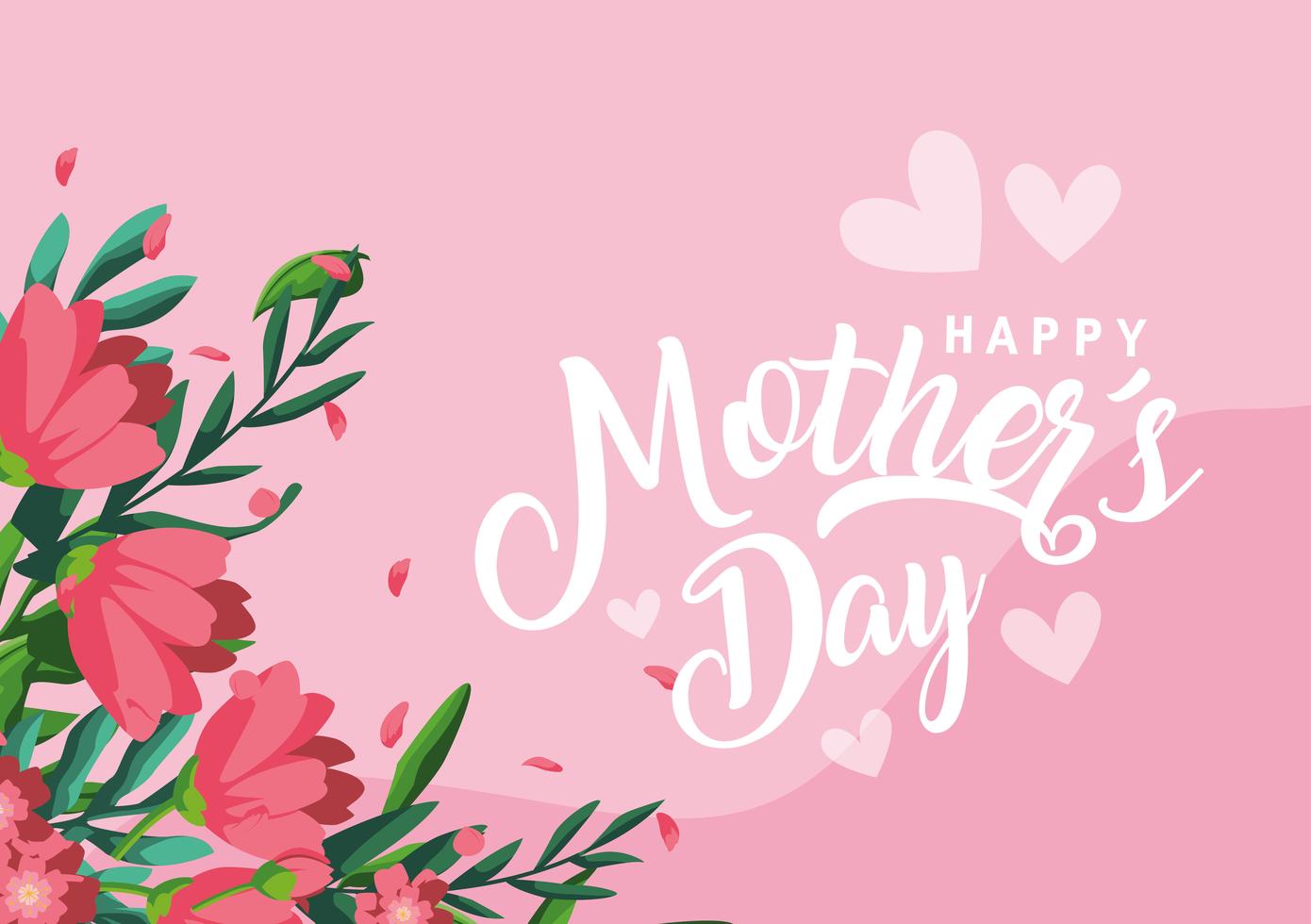 happy mother's day decoration 666928 Vector Art at Vecteezy