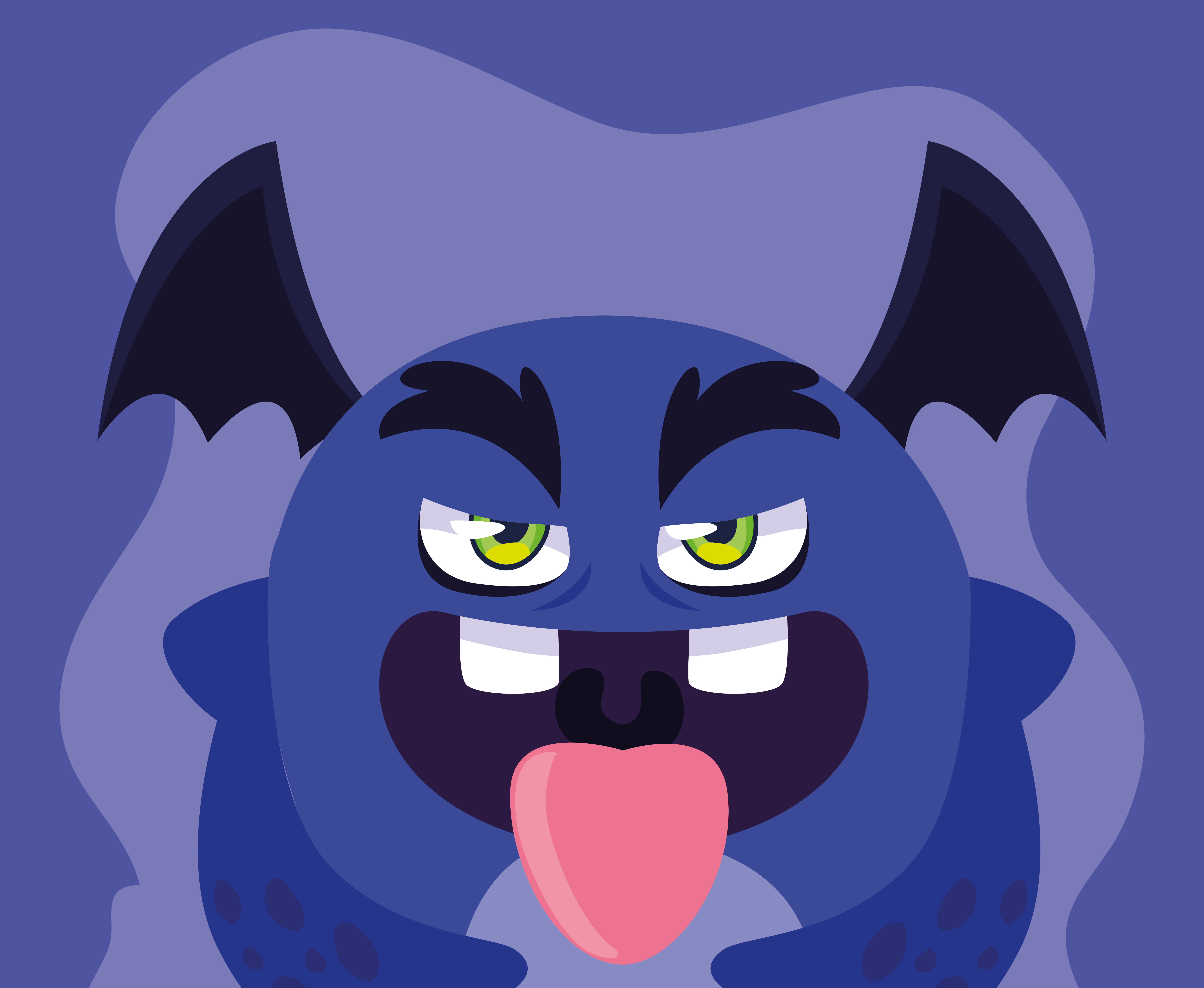 Download Purple monster icon - Download Free Vectors, Clipart ...