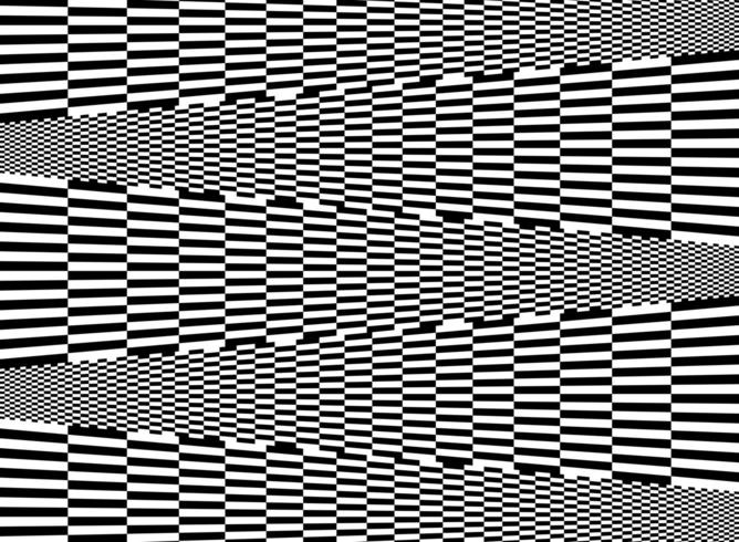 Abstract black and white square line background vector