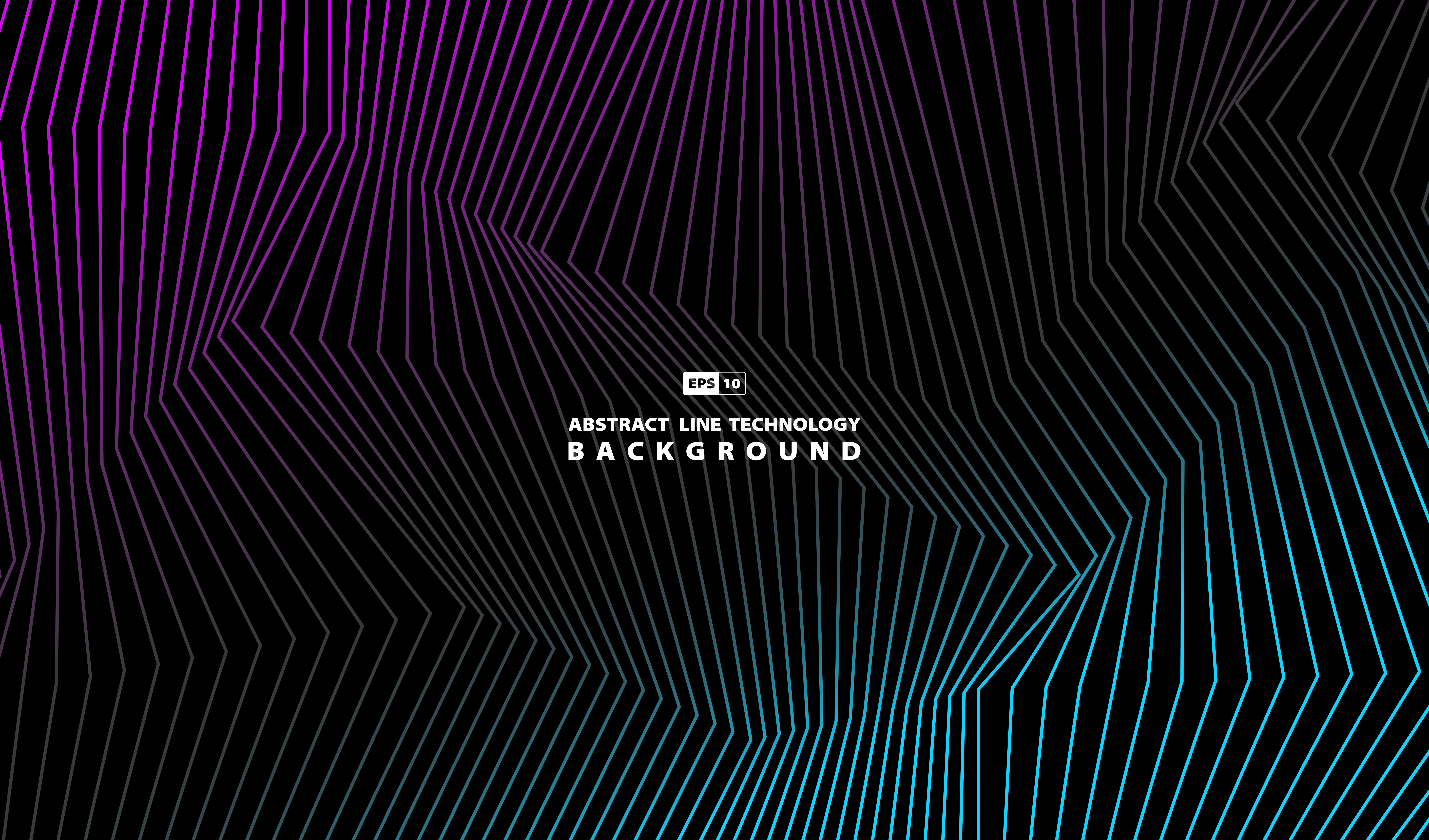 Abstract techno line purple and blue Background 667209 Vector Art at