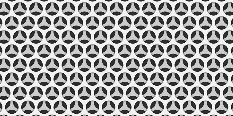 Abstract Modern Black and White Geometric  Background vector