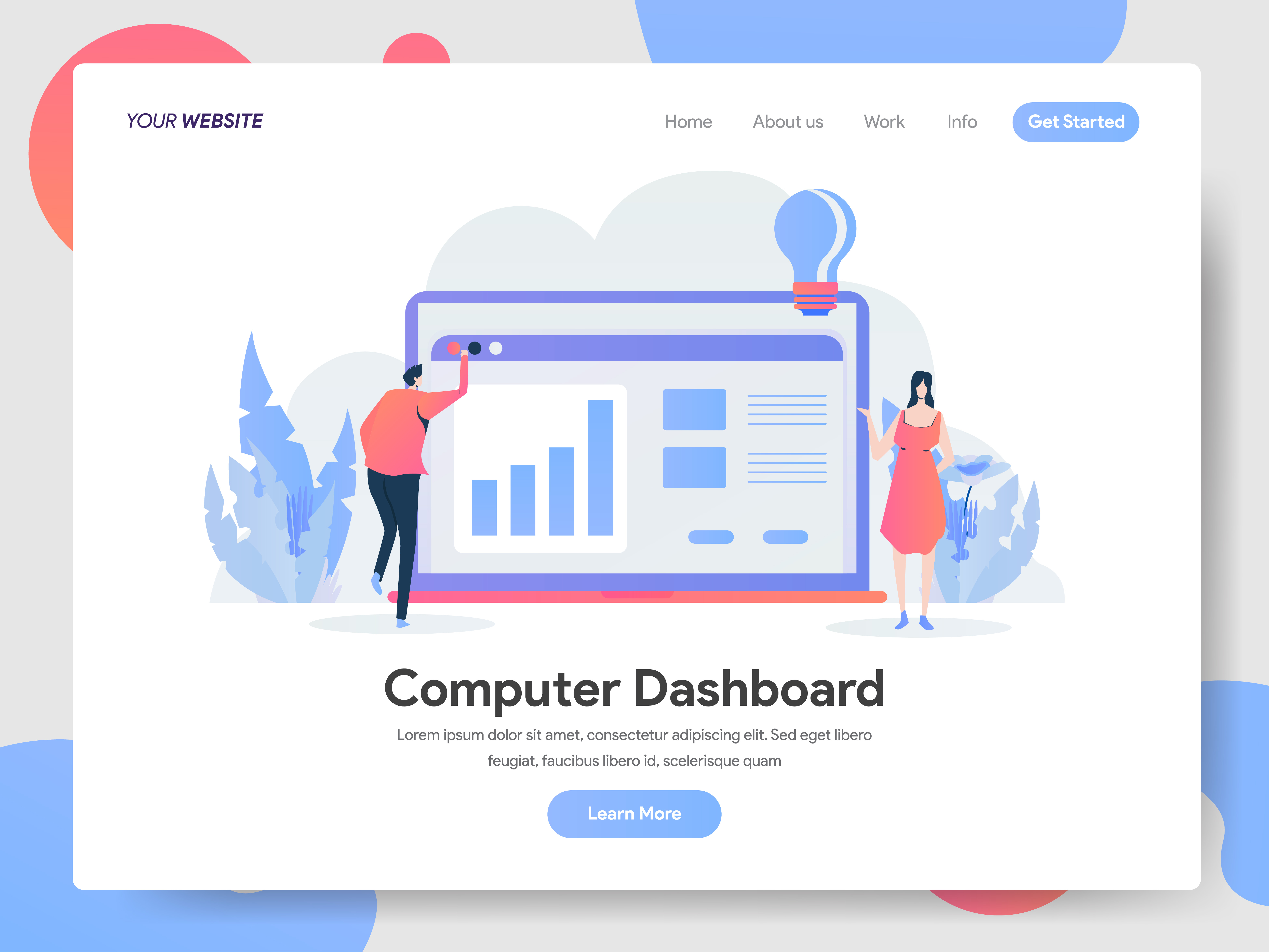 Dashboard Illustration Concept 667311 Vector Art at Vecteezy