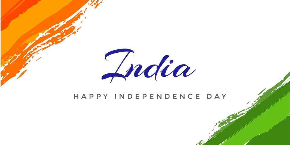 Feliz día de la independencia India Design vector