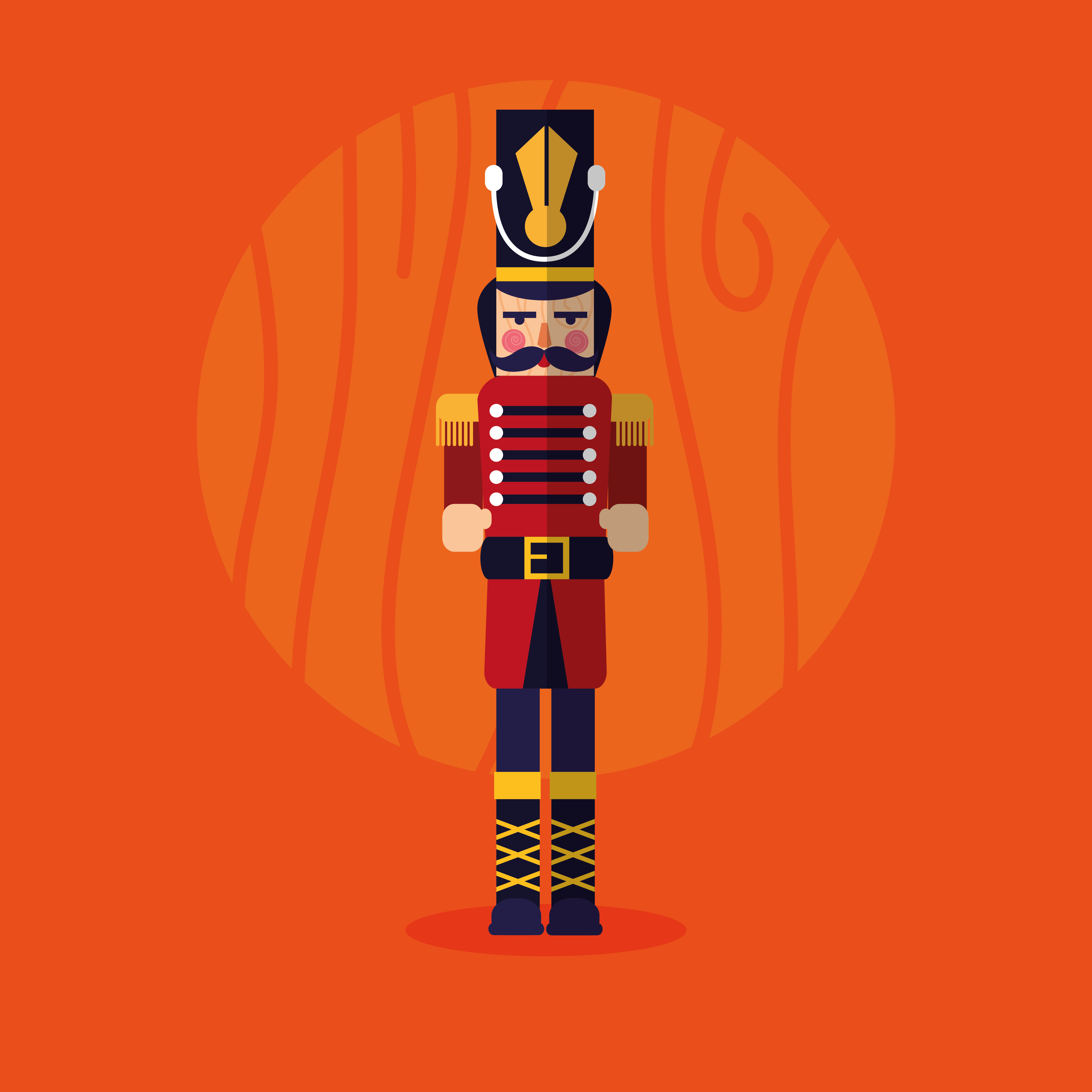 Download nutcracker soldier toy icon 667536 Vector Art at Vecteezy