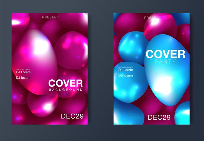 Magazine Modern Poster Layout vector