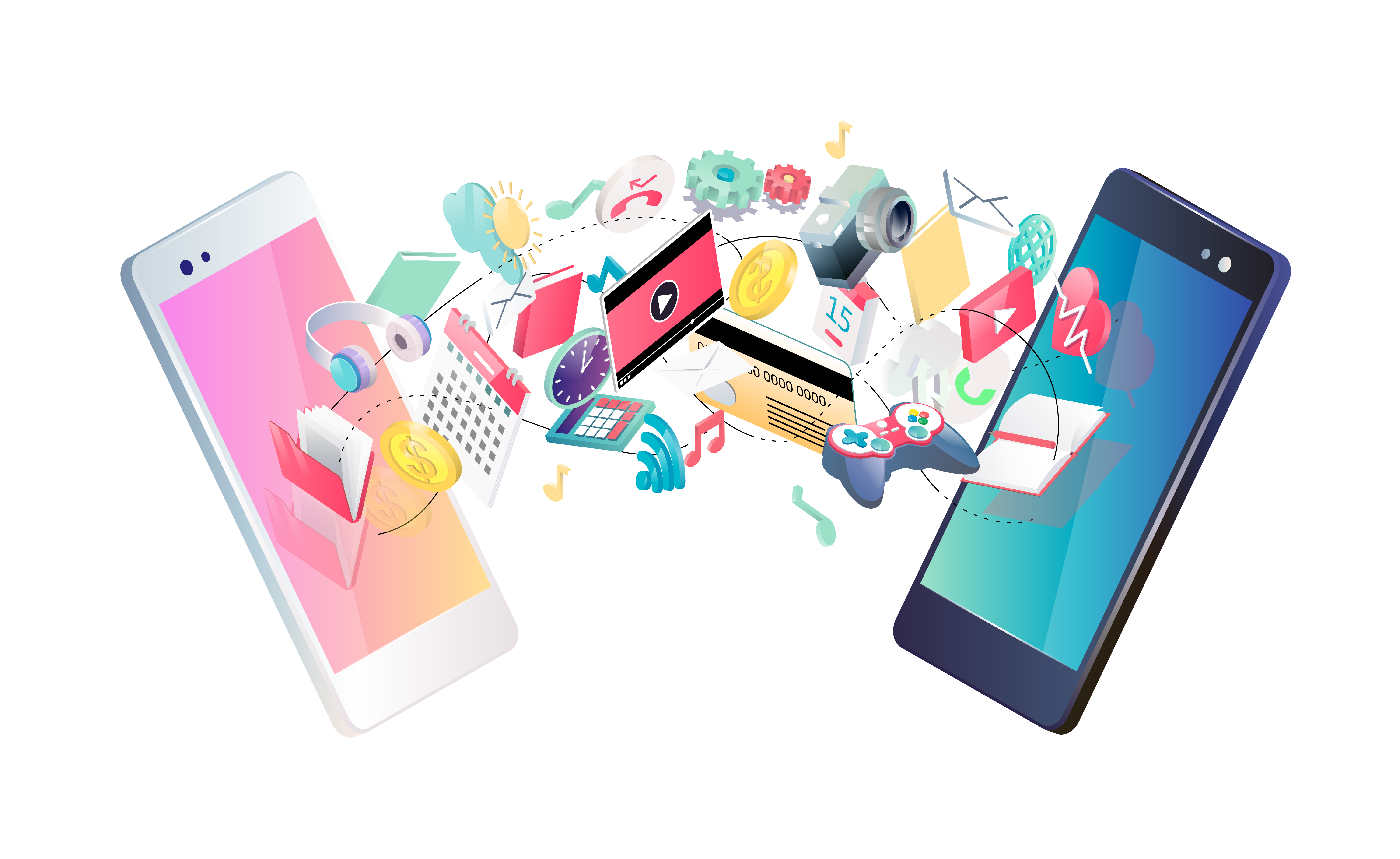Different applications