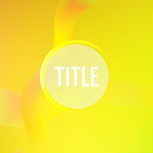 Abstract Yellow background vector