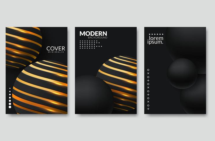 Modern abstract Page Layout vector