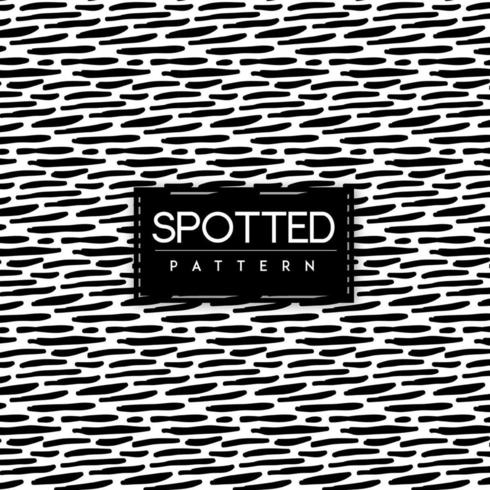 Black and White Spotted Seamless Pattern Background vector