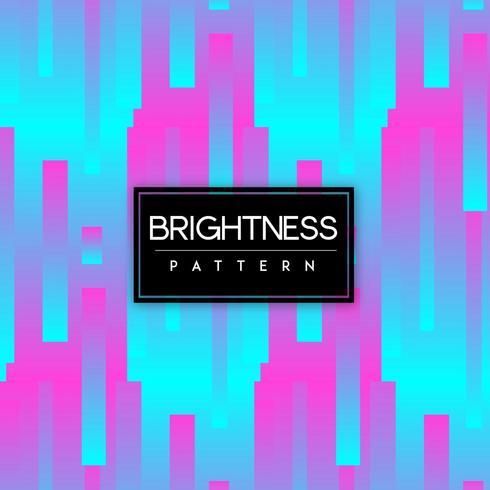 Bright Neon Colorful Shapes Seamless Pattern Background vector