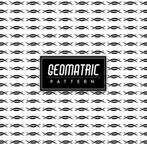 Black and White Geometric Background vector